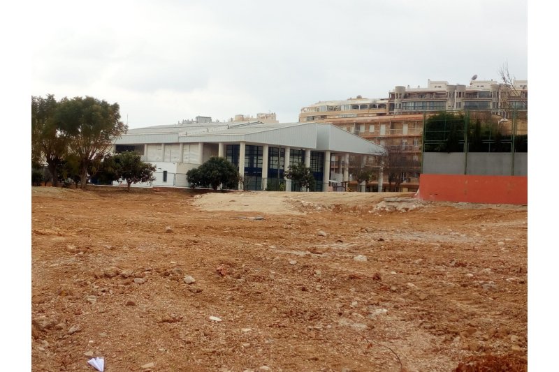 Finaliza la demolición del  colegio Gargasindi de Calp Finaliza la demolición del  colegio Gargasindi de Calp