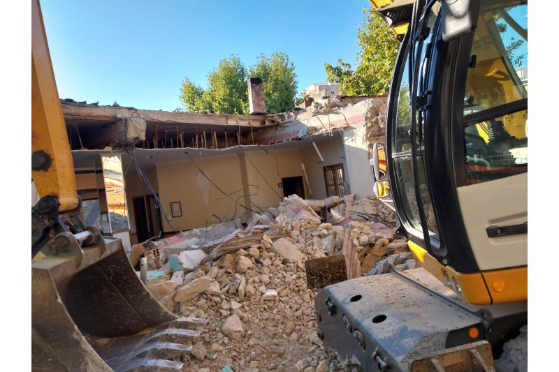 El nou bar de la plaça de bous d’Ondara inicia la seua construcció  El nou bar de la plaça de bous d’Ondara inicia la seua construcció