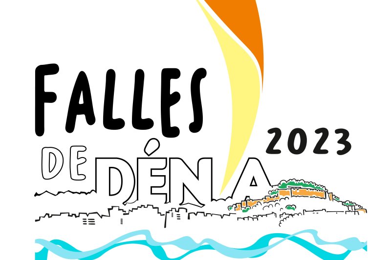 Enric Ginestar, autor del cartel de las fallas de Dénia   Enric Ginestar, autor del cartel de las fallas de Dénia