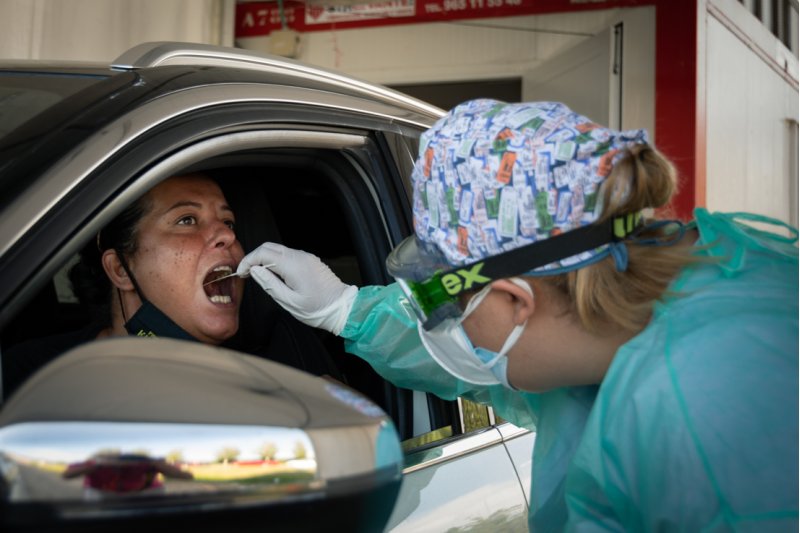 El Departamento de Salud de Dénia realiza una media de 250 PCR diarias El Departamento de Salud de Dénia realiza una media de 250 PCR diarias