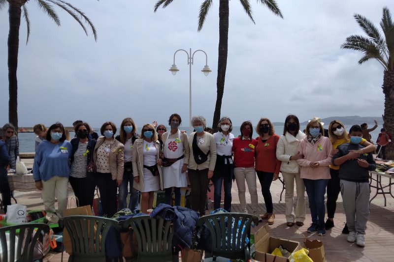 El mercadillo de Cáritas Xàbia recauda más de 1.500 euros para ayuda humanitaria en Ucrania El mercadillo de Cáritas Xàbia recauda más de 1.500 euros para ayuda humanitaria en Ucrania