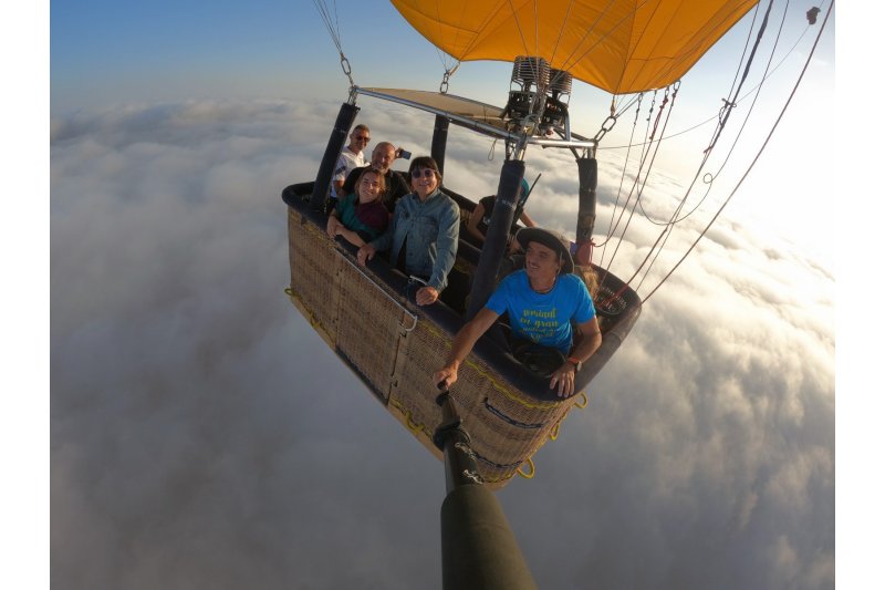 Un paseo por las nubes para ver un mundo diferente Un paseo por las nubes para ver un mundo diferente