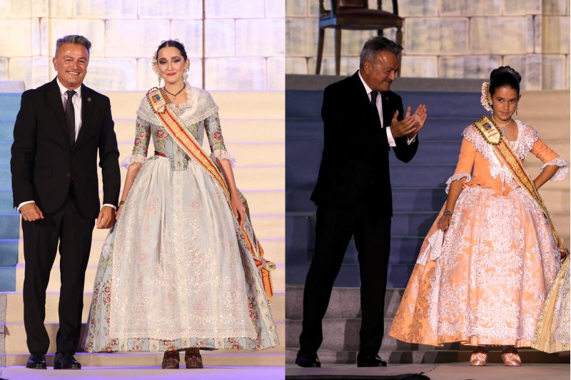 Marta Ortuño i Ariadna Serrat estrenen el seu regnat de Fogueres 2020 Marta Ortuño i Ariadna Serrat estrenen el seu regnat de Fogueres 2020