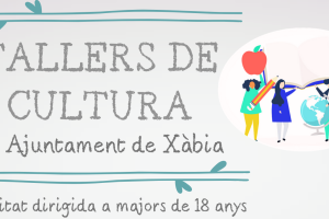 Xàbia abre el plazo de inscripción para los talleres culturales del curso 2024-2025