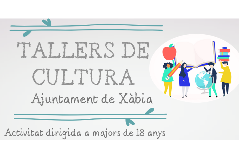 Xàbia abre el plazo de inscripción para los talleres culturales del curso 2024-2025 Xàbia abre el plazo de inscripción para los talleres culturales del curso 2024-2025