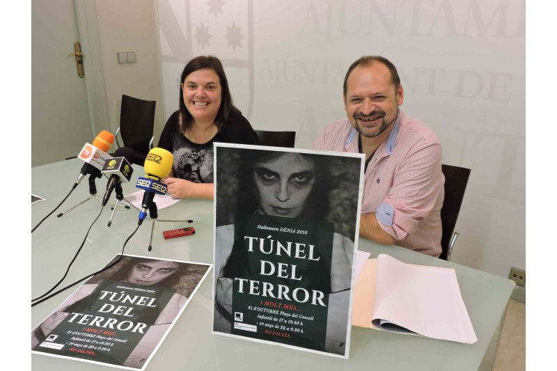 Dénia vuelve a hacer un Halloween terrorífico en el túnel del castillo y Les Roques Dénia vuelve a hacer un Halloween terrorífico en el túnel del castillo y Les Roques