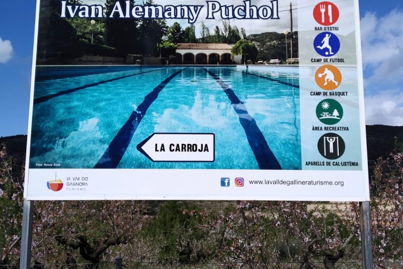 Vall de Gallinera dedica el área deportiva a su campeón tetrapléjico Ivan Alemany Vall de Gallinera dedica el área deportiva a su campeón tetrapléjico Ivan Alemany
