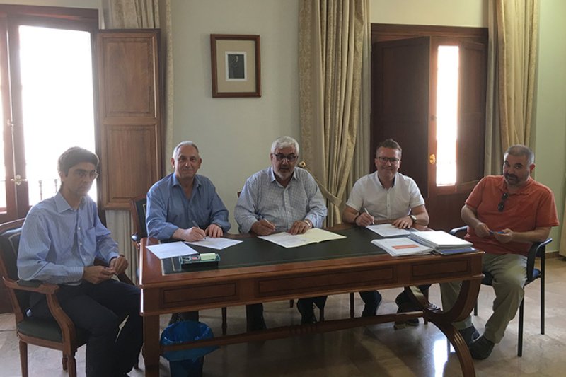 Obras de mejora del vial entre Murla y la Vall de Laguar Obras de mejora del vial entre Murla y la Vall de Laguar