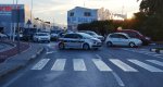 Un coche vuelca en la carretera Dénia-Ondara tras chocar contra otro vehículo Un coche vuelca en la carretera Dénia-Ondara tras chocar contra otro vehículo