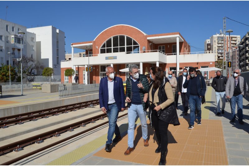 El regreso del trenet a Dénia podría adelantarse a final de año El regreso del trenet a Dénia podría adelantarse a final de año