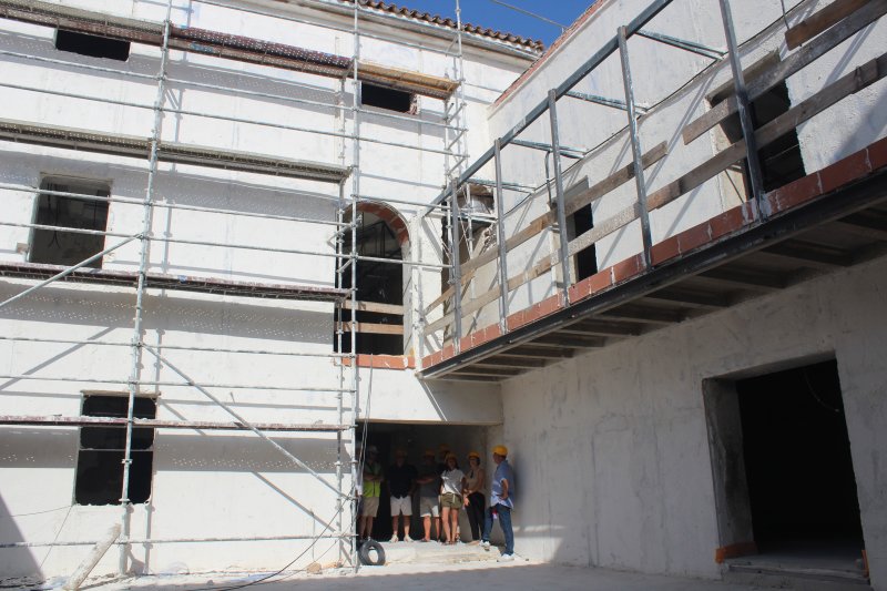 La casa de Torrecremada tendrá una cafetería en un patio interior La casa de Torrecremada tendrá una cafetería en un patio interior