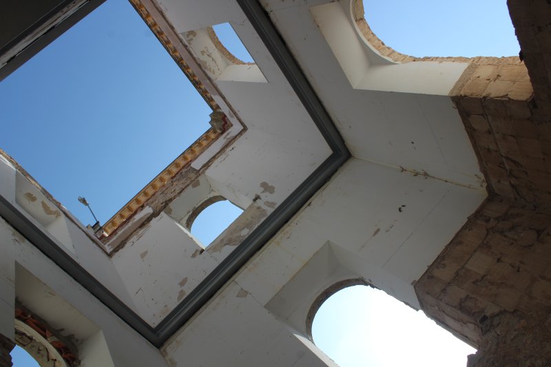 La casa de Torrecremada tendrá una cafetería en un patio interior La casa de Torrecremada tendrá una cafetería en un patio interior