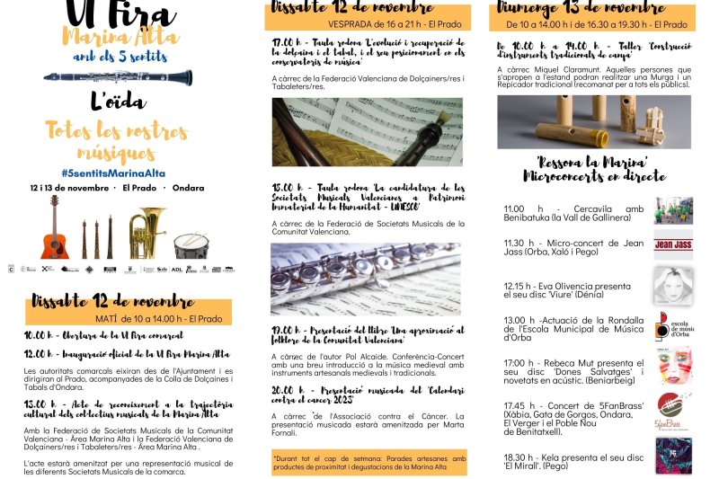 La Fira comarcal tanca cicle a Ondara amb l’edició dedicada a l’oïda La Fira comarcal tanca cicle a Ondara amb l’edició dedicada a l’oïda