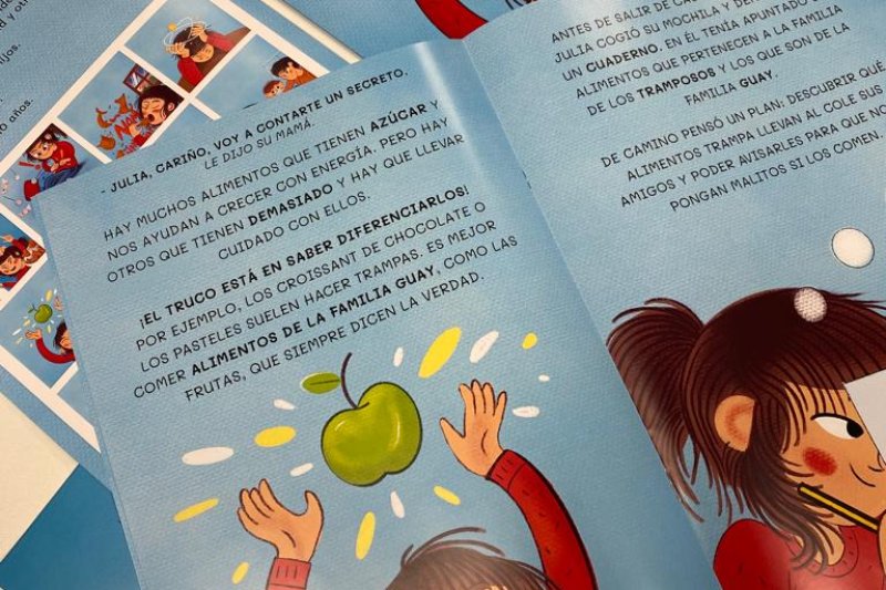 Ribera edita un cuento infantil para enseñar a los niños a identificar alimentos con alto contenido en azúcar Ribera edita un cuento infantil para enseñar a los niños a identificar alimentos con alto contenido en azúcar