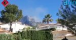 Controlado un incendio en el Montgó Controlado un incendio en el Montgó