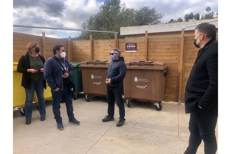 Pedreguer rep 55.000 euros de fons europeus per avançar en la gestió del servei de recollida separada Pedreguer rep 55.000 euros de fons europeus per avançar en la gestió del servei de recollida separada