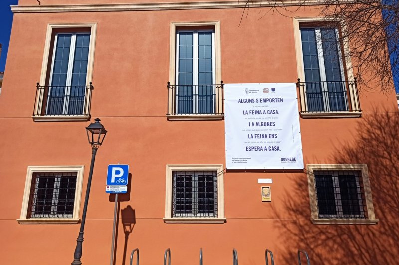 Una “Noenegé” para denunciar las desigualdades en la corresponsabilidad Una “Noenegé” para denunciar las desigualdades en la corresponsabilidad