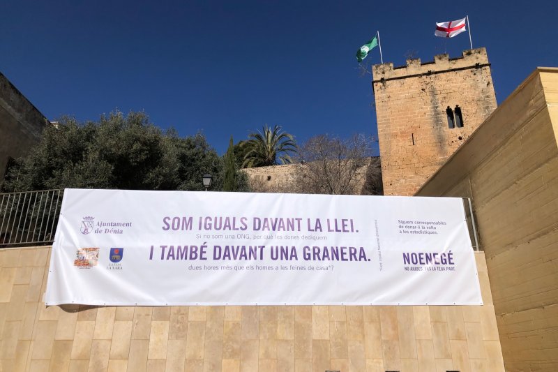 Una “Noenegé” para denunciar las desigualdades en la corresponsabilidad Una “Noenegé” para denunciar las desigualdades en la corresponsabilidad