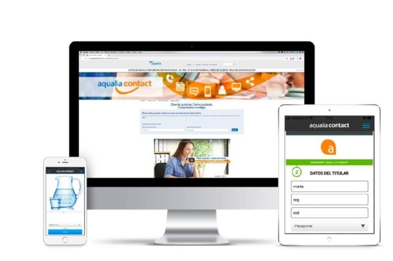 Los canales digitales de Aqualia, la vía más eficiente y sostenible para realizar los trámites del servicio de agua Los canales digitales de Aqualia, la vía más eficiente y sostenible para realizar los trámites del servicio de agua