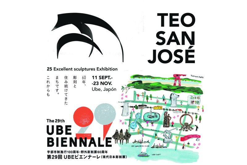 Teo San José, único escultor seleccionado en la Bienal de Ube Teo San José, único escultor seleccionado en la Bienal de Ube