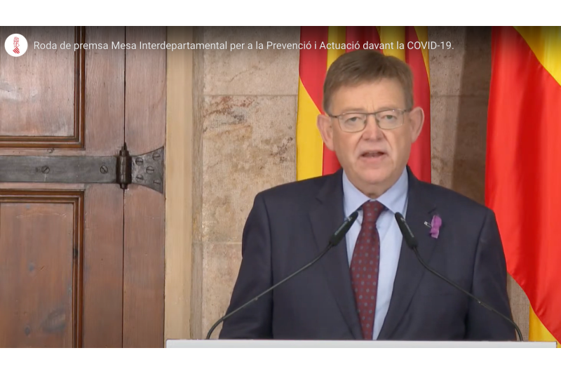 El Gobierno Valenciano implanta el pasaporte Covid para acceder a restaurantes, hospitales y residencias El Gobierno Valenciano implanta el pasaporte Covid para acceder a restaurantes, hospitales y residencias