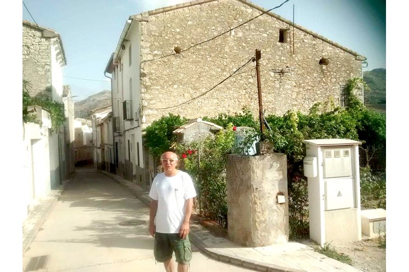 La última casa de piedra y mortero de Vall de Ebo hace 100 años La última casa de piedra y mortero de Vall de Ebo hace 100 años