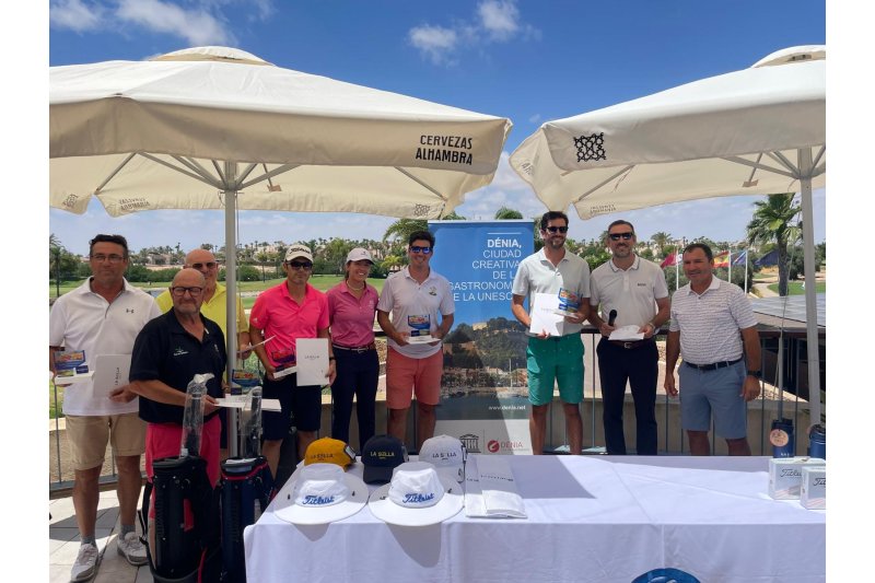 Escudero y Franco Linares ganan la primera prueba del IX Circuito Dénia Ciudad Gastronómica de golf Escudero y Franco Linares ganan la primera prueba del IX Circuito Dénia Ciudad Gastronómica de golf