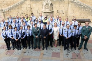 La Policía Local de Xàbia destaca las “muchas historias importantes del día a día” en la celebración de los Ángeles Custodios