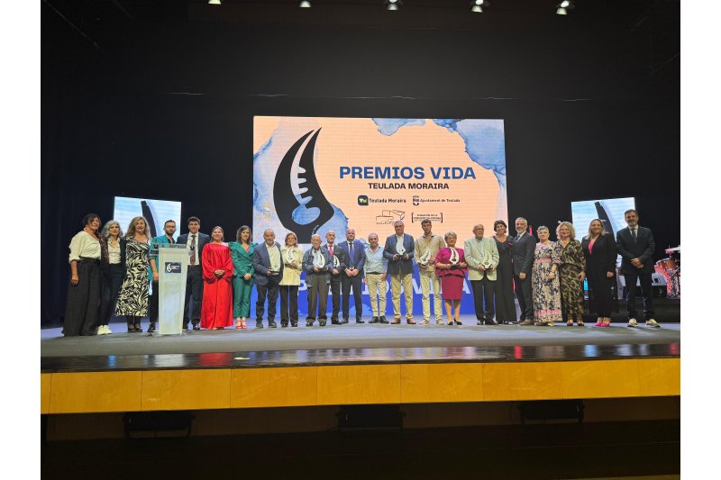 Los ocho reconocimientos en la gran noche de los Premios Vida Teulada Moraira Los ocho reconocimientos en la gran noche de los Premios Vida Teulada Moraira