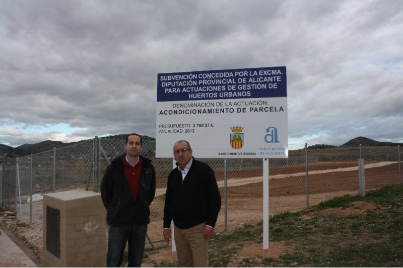 El proyecto de Huertos Urbanos de Benissa comienza con 37 parcelas El proyecto de Huertos Urbanos de Benissa comienza con 37 parcelas