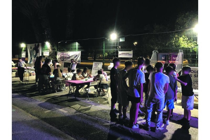 Alta implicación de los jóvenes de Dénia en las campañas de prevención de adicciones  Alta implicación de los jóvenes de Dénia en las campañas de prevención de adicciones