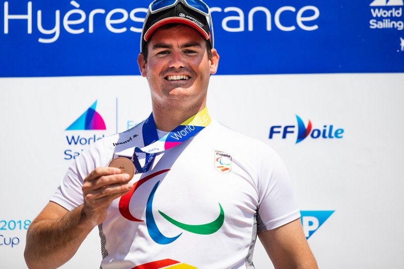 El regatista de Xàbia Rafa Andarias es tercero en la Copa del Mundo de Vela Adaptada El regatista de Xàbia Rafa Andarias es tercero en la Copa del Mundo de Vela Adaptada