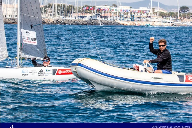 El regatista de Xàbia Rafa Andarias es tercero en la Copa del Mundo de Vela Adaptada El regatista de Xàbia Rafa Andarias es tercero en la Copa del Mundo de Vela Adaptada