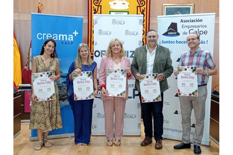 Nuevo formato y ubicación para la Fira de Nadal de Calp Nuevo formato y ubicación para la Fira de Nadal de Calp