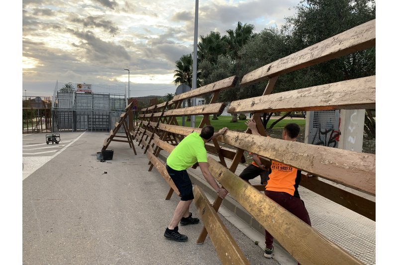 Tot a punt perquè tornen els bous al carrer a Pedreguer Tot a punt perquè tornen els bous al carrer a Pedreguer