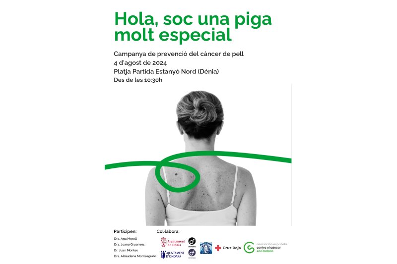 La junta ondarenca de l’AECC organitza demà una nova campanya de prevenció solar a la platja de l’Estanyó La junta ondarenca de l’AECC organitza demà una nova campanya de prevenció solar a la platja de l’Estanyó