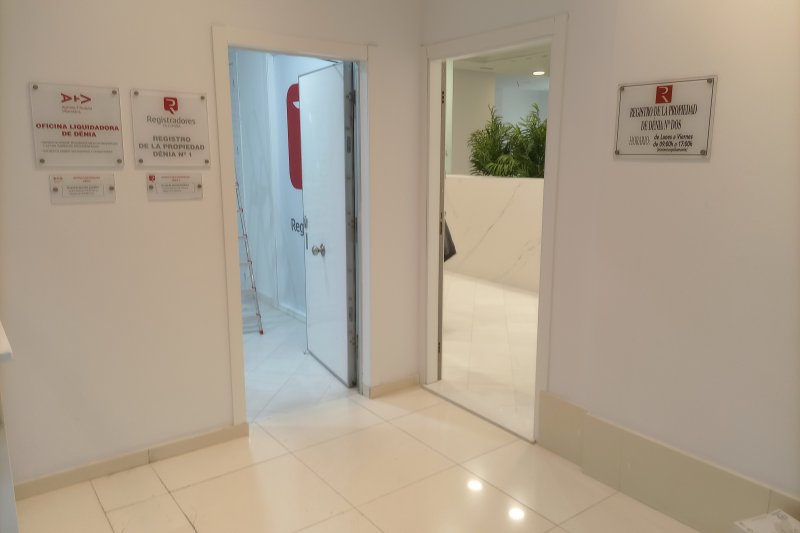 Histórico cambio de ubicación del Registro de la Propiedad de Dénia  Histórico cambio de ubicación del Registro de la Propiedad de Dénia