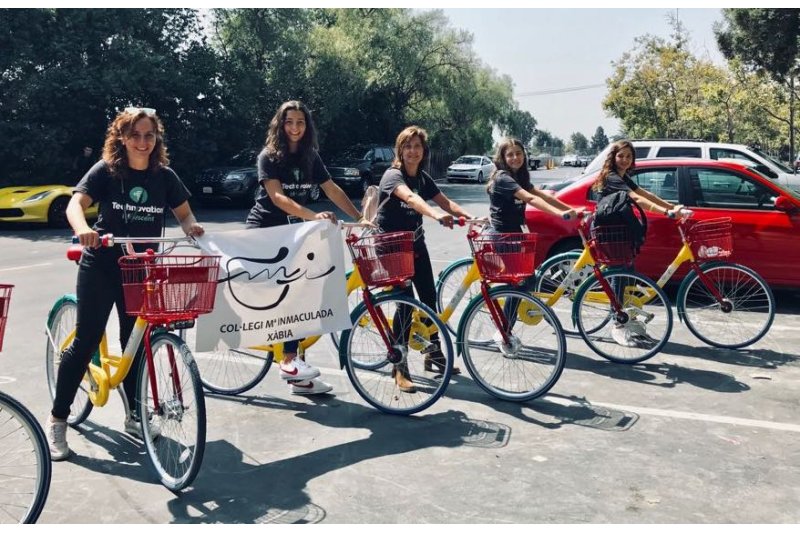Un trabajo del equipo JoinUs del Colegio María Inmaculada de Xàbia es elegido entre los seis mejores en el concurso Technovation Challenge Un trabajo del equipo JoinUs del Colegio María Inmaculada de Xàbia es elegido entre los seis mejores en el concurso Technovation Challenge
