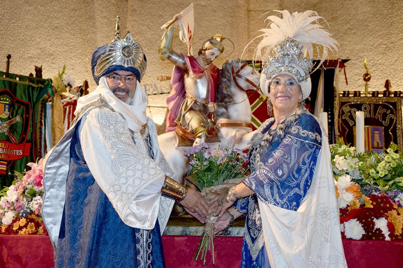 La ofrenda a Sant Jaume marca el inicio de los días grandes de los Moros i Cristians de Xàbia La ofrenda a Sant Jaume marca el inicio de los días grandes de los Moros i Cristians de Xàbia