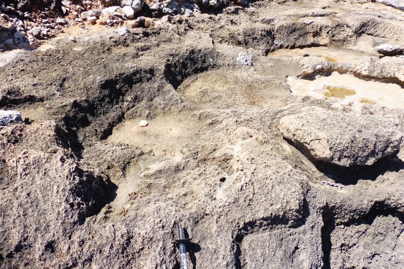 Una pedrera de pedres de molí/ MASSU SENTÍ (*) Una pedrera de pedres de molí/ MASSU SENTÍ (*)