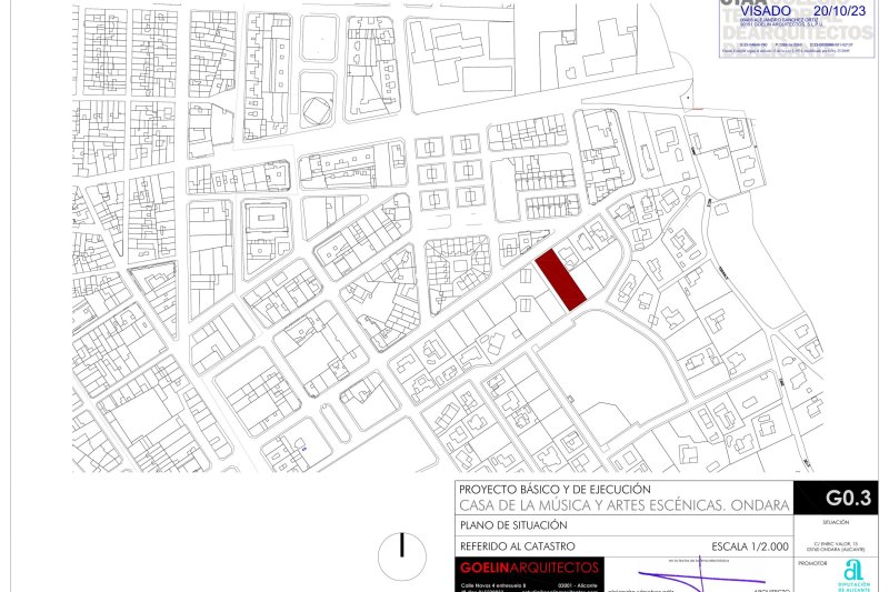 Les obres per a la construcció de la Casa de la Música i Arts Escèniques d’Ondara ixen a licitació Les obres per a la construcció de la Casa de la Música i Arts Escèniques d’Ondara ixen a licitació