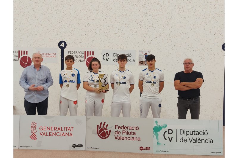 L’equip cadet d’Ondara es problema campió provincial d’escala i corda en la categoria L’equip cadet d’Ondara es problema campió provincial d’escala i corda en la categoria