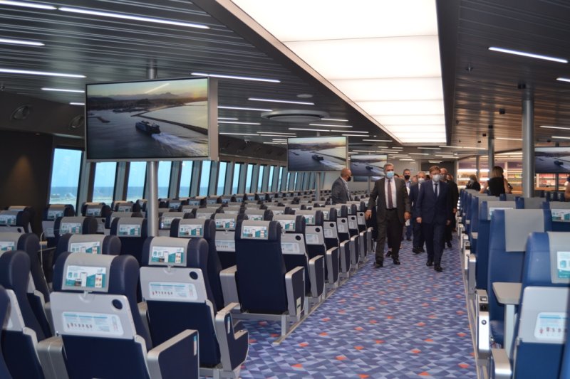 El Eleanor Roosevelt, símbolo de la apuesta  de Baleària por la ecoeficiencia y la innovación El Eleanor Roosevelt, símbolo de la apuesta  de Baleària por la ecoeficiencia y la innovación