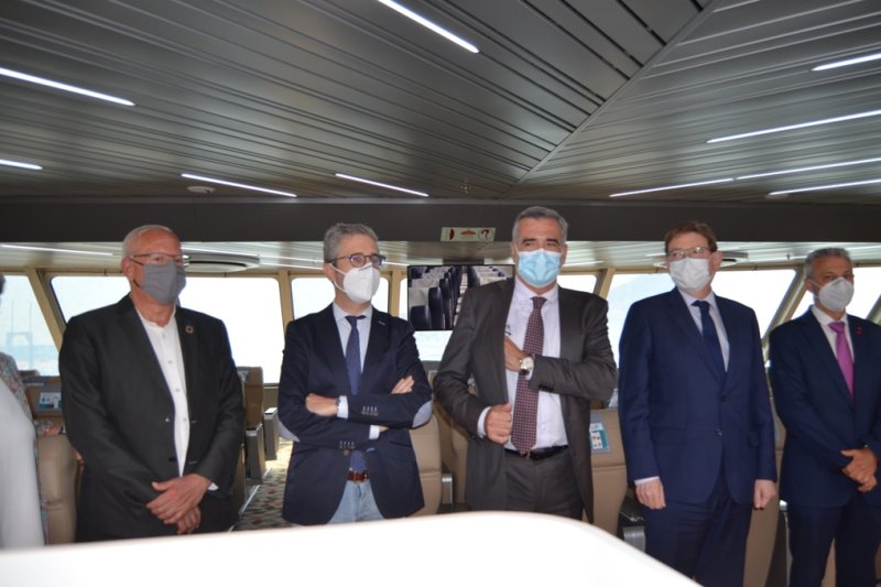 El Eleanor Roosevelt, símbolo de la apuesta  de Baleària por la ecoeficiencia y la innovación El Eleanor Roosevelt, símbolo de la apuesta  de Baleària por la ecoeficiencia y la innovación