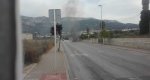 Arde un vehículo en marcha en Dénia Arde un vehículo en marcha en Dénia