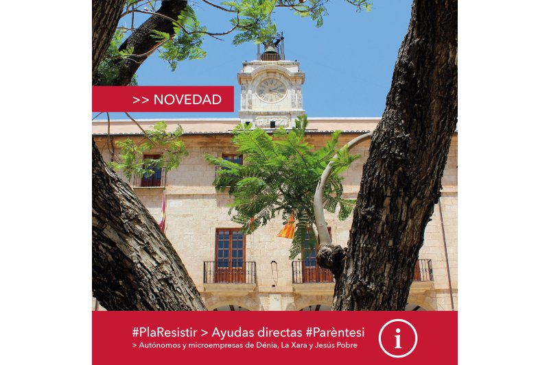 Las primeras ayudas Paréntesis de Dénia empezarán a pagarse la próxima semana Las primeras ayudas Paréntesis de Dénia empezarán a pagarse la próxima semana