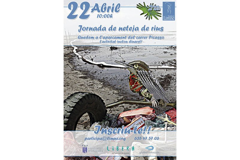 Ondara es suma a la campanya Mans al riu Ondara es suma a la campanya Mans al riu