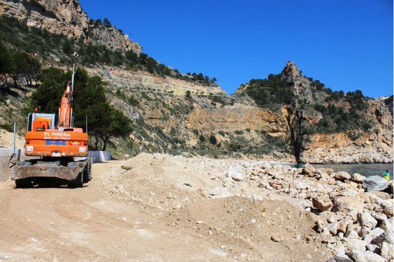 La cala Moraig s’obrirà per Setmana Santa La cala Moraig s’obrirà per Setmana Santa
