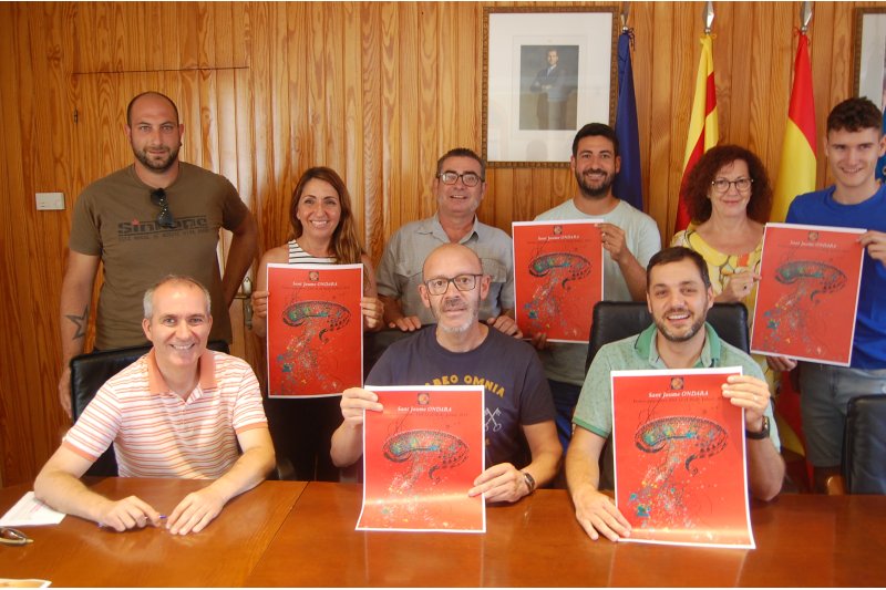 Un cartel de Antonio Torres ilustra el regreso de las fiestas de Sant Jaume de Ondara a la normalidad Un cartel de Antonio Torres ilustra el regreso de las fiestas de Sant Jaume de Ondara a la normalidad