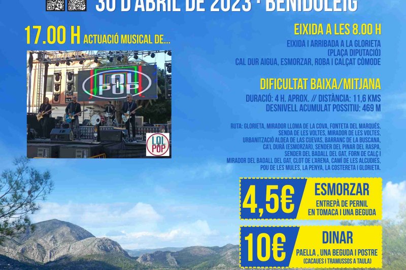 Caminada pel Seguili el proper diumenge per a reivindicar el paisatge rural de la muntanya de Benidoleig Caminada pel Seguili el proper diumenge per a reivindicar el paisatge rural de la muntanya de Benidoleig